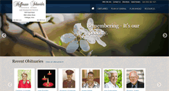 Desktop Screenshot of hoffmannschneiderfuneralhomes.com